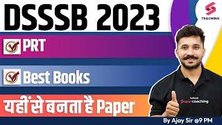 DSSSB 2023 | PRT | Best Books to Study from | By Ajay Sir