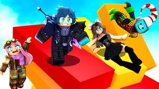 SFIDO KENDAL E CARLY AL JENGA GIGANTE SU ROBLOX!