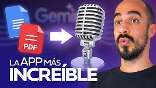 Crea PODCASTs de tus DOCUMENTOS 100% Gratis! | Google sorprende con NotebookLM