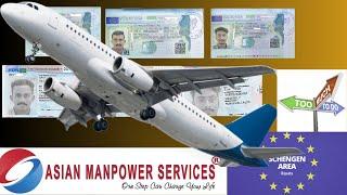 Europe Visa Success Stories in Asian Manpower Services Hyderabad.