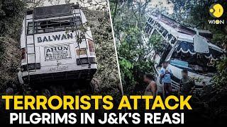 Reasi terror attack: 10 dead, 33 injured as terrorists open fire at bus carrying pilgrims in J&K