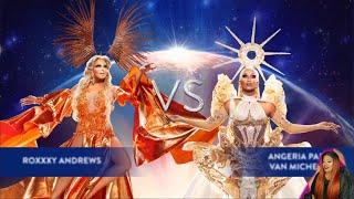 Roxxxy Andrews vs Angeria Paris VanMicheals - RuPaul's Drag Race All Stars 9