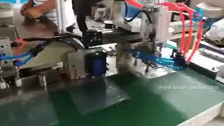 Automatische leere Tasche Beutel aufrichten Produkt Einsetzen Seite Heißsiegel Packmaschine Video