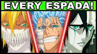 All 13 Espada and Their Powers Explained! (Every Member of Aizen's 10 Blades in Bleach)