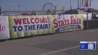 Opening day at the NJ state fair at the Meadowlands