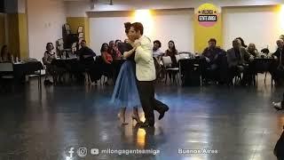 Martin Mateu y Maria Ybarra  - Milonga Gente Amiga - 09/JUN/2024 (1/3)