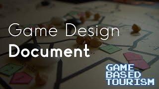 Before you start making your game - The Game Design Document