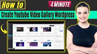 How to Create Youtube Video Gallery Wordpress 2024