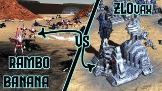 ZLOvax vs RamboBanana!! | Supreme Commander Forged Alliance Forever | PRO 1v1 Ladder | Cast #206