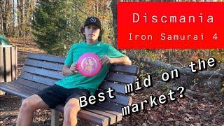 Iron Samurai 4 review by @DiscmaniaGolfDiscs