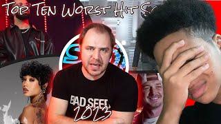 The Top Ten Worst Hit Songs of 2023 (REACTION) @SpectrumPulse