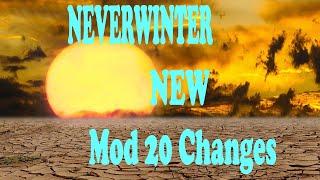 Neverwinter New Mod 20 Sharandar Changes And More