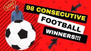 SURE Football Betting Method, with the longest winning run ever!