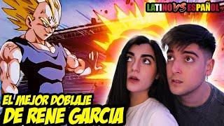 ESPAÑOLES REACCIONAN A DRAGON BALL LATINO VS ESPAÑOL |GOKU VS MAJIN VEGETADBZ