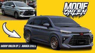 Modif Onlen - Avanza 2023 Simple Modification With Airsus & CE28 Rims | wadihtekgi | DigiMod