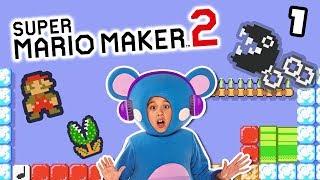 Super Mario Maker 2 - Story Mode EP 1 + More | Mother Goose Club Let's Play