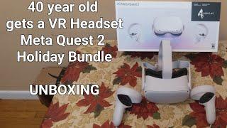 Christmas Day Special: 40 year old buys a Meta Quest 2 VR Headset, unboxing.