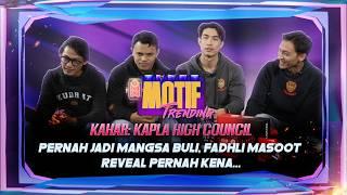 Fadhli Masoot Pernah Jadi Mangsa Buli, Pernah Kena Ragging Sampai... | Motif Trending S3