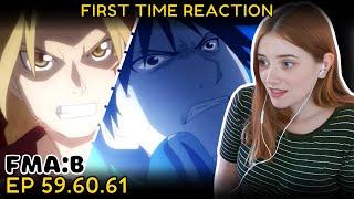 Fullmetal Alchemist: Brotherhood E59-61 | First time REACTION