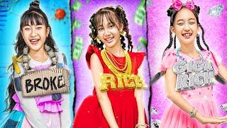 Poor Vs Rich Vs Giga Rich At Dance Contest - Funny Stories About Baby Doll