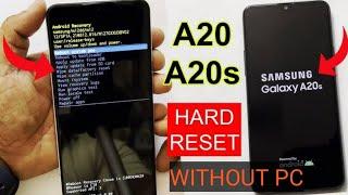 Samsung Galaxy A20S Hard reset