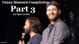 Funny Moments Compilation Part 3 Jared Padalecki and Jensen Ackles | Supernatural Convention