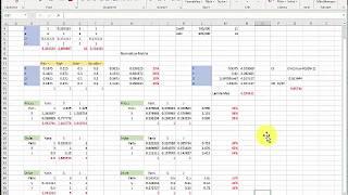 AHP with Excel