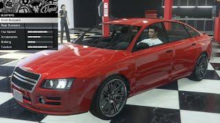 GTA 5 - OG Vehicle Customization - Obey Tailgater (Audi A6)