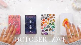 **MEGA-Detailed**OCTOBER 2024 LOVE PredictionsPsychic Tarot Card Reading‍️Pick-A-Card