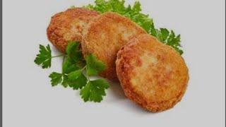 Crispy chicken cutlets | Chicken Croquettes | Soft And Juicy Chicken Cutlet Recipe|Chicken Alo Tikki