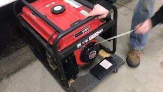 how to START a generator that’s been “sitting too long”