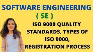 ISO 9000 Quality Standards - Types & Registration process |SE|