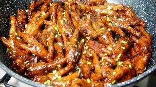 Spicy Chinese Style Chicken Feet | Braised Chicken Feet