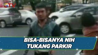 Viral! Juru Parkir Liar Minta Pemotor Bayar Rp10 Ribu di Depan Istiqlal