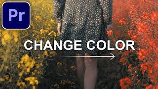 How to Change Color of Objects in Videos (Adobe Premiere Pro CC Tutorial)