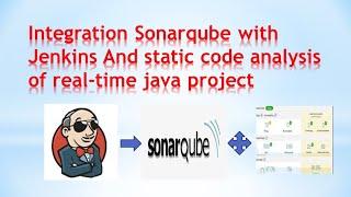 DevOps | Jenkins |Sonarqube | sonarqube Integration  with jenkins | step by step | real time project