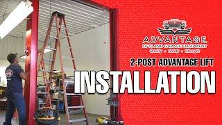 2-Post Advantage Lift Install