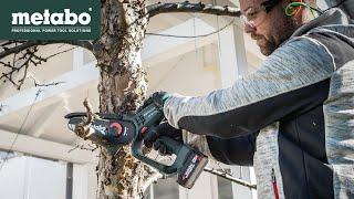 Аккумуляторная пила для обрезки кустарников Metabo MS 18 LTX 15, 18 В