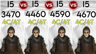 I5 3470 vs I5 4460 vs I5 4590 vs I5 4670 - Which Is Better ?