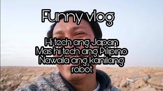 Robot sa japan kayang itoro ang mag nanakaw funny vlog romelpino2019