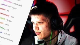 Twitch Reactions - s1mple 1v2 vs fnatic ESL Cologne 2016 [w/chat]