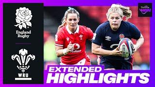 ENGLAND PUSH ON 󠁧󠁢󠁥󠁮󠁧󠁿 | ENGLAND V WALES | EXTENDED RUGBY HIGHLIGHTS