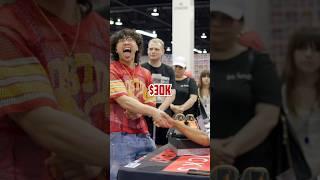 $30,000 Coin Flip Gone Wrong For RARE Jordan 4 Retro At Sneaker Con! #comedy #fyp #viral #funny #yt