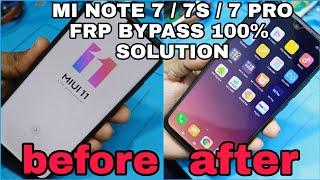 mi miui 11 frp bypass / mi note 7 pro frp bypass miui 11 / mi note 7s frp bypass / frp unlock