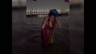 astrologer nidhi chaudhary mahakumbh today's viral reel #newsanchor #viral #hot #clips #viralshort