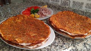 Lahmacun Nasıl Yapılır - Lahmacun İçi Hazırlama - Evde Pratik Lahmacun Tarifi-Lahmacun Hamuru Yapımı