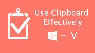 Effective use of Clipboard in Windows 10 | Copy & Paste History