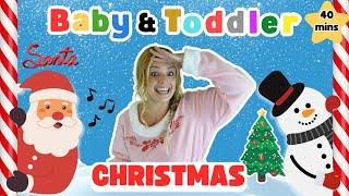 IT'S CHRISTMAS Learning Videos For Toddlers with Miss Katie! Christmas Songs For Toddlers & 5 Senses