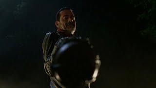 TWD S7E01 - Negan Picks And Kills Abraham [4k]