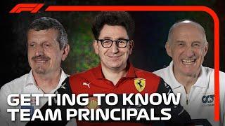 Getting To Know the 2022 F1 Team Principals!